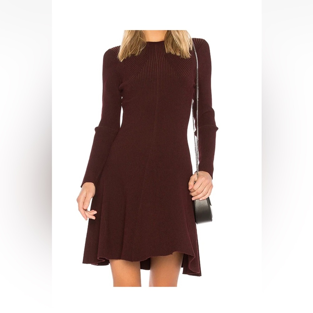 JOHN + JENN Audrey Ribbed Sweater Dress